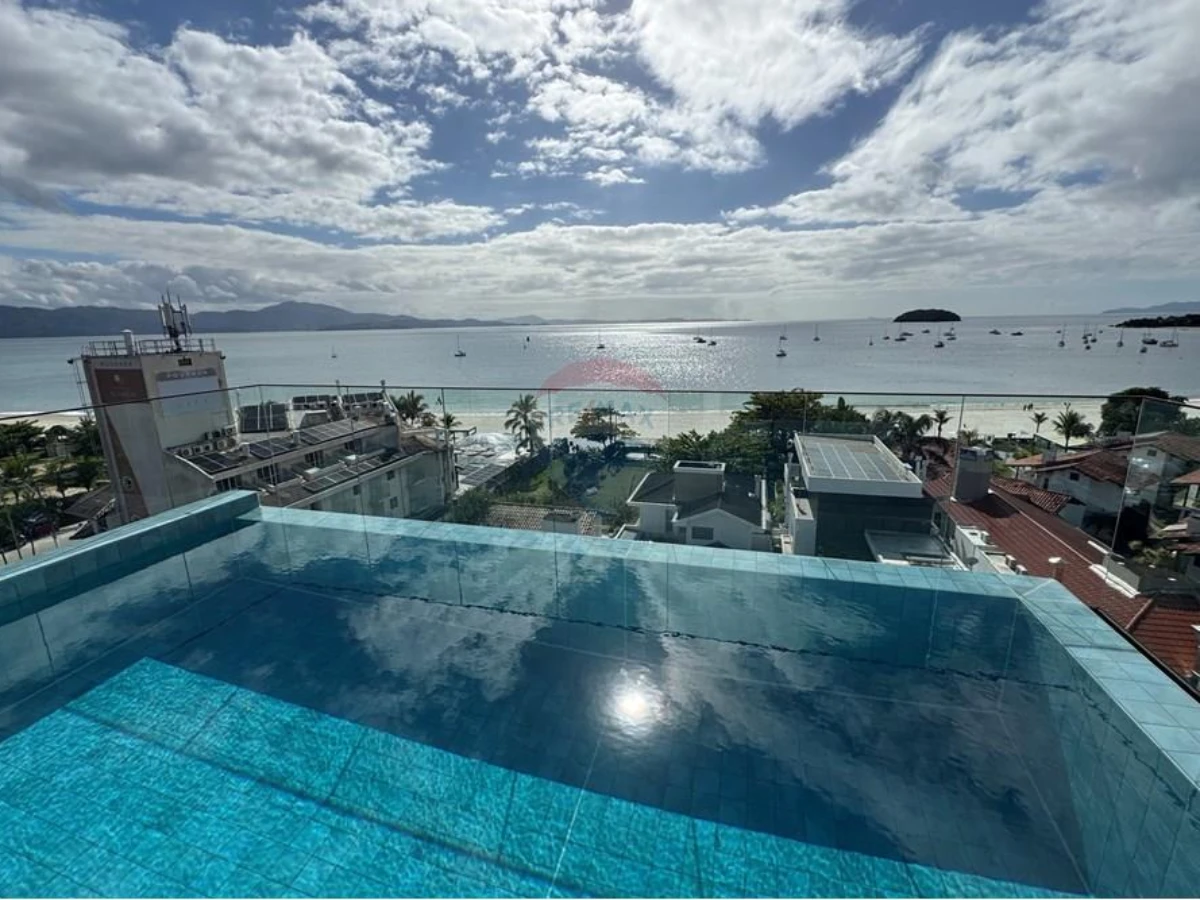 Apartamento Mobiliado com Vista para o Mar e Piscina no Rooftop – Jurerê Internacional, Florianópolis