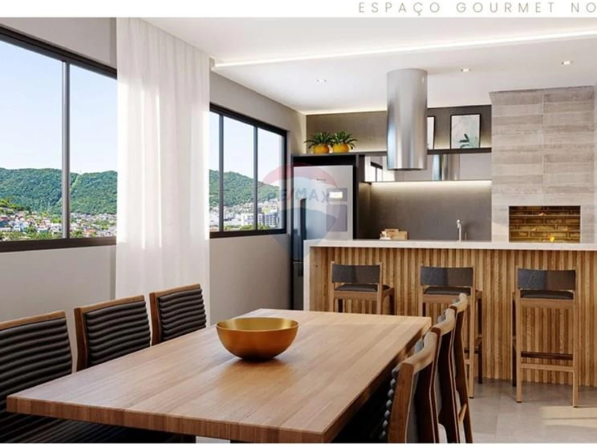 Apartamento Novo 3 Dormitórios com Vista Mar no Saco Grande, Florianópolis