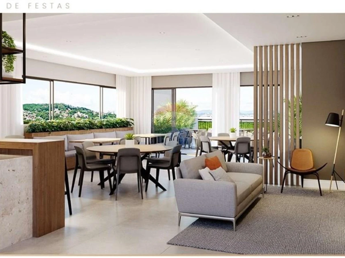 Apartamento Novo 3 Dormitórios com Vista Mar no Saco Grande, Florianópolis
